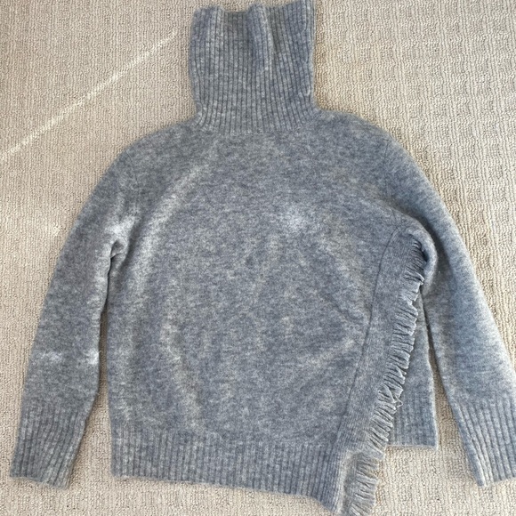 Grey Phillip Lim 3.1 Fringe Overlap Sweater- size Small - Picture 9 of 16